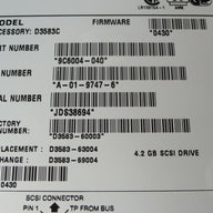 PR23182_9C6004-040_Seagate HP 4.2Gb SCSI 80 Pin 7200rpm 3.5in HDD - Image3