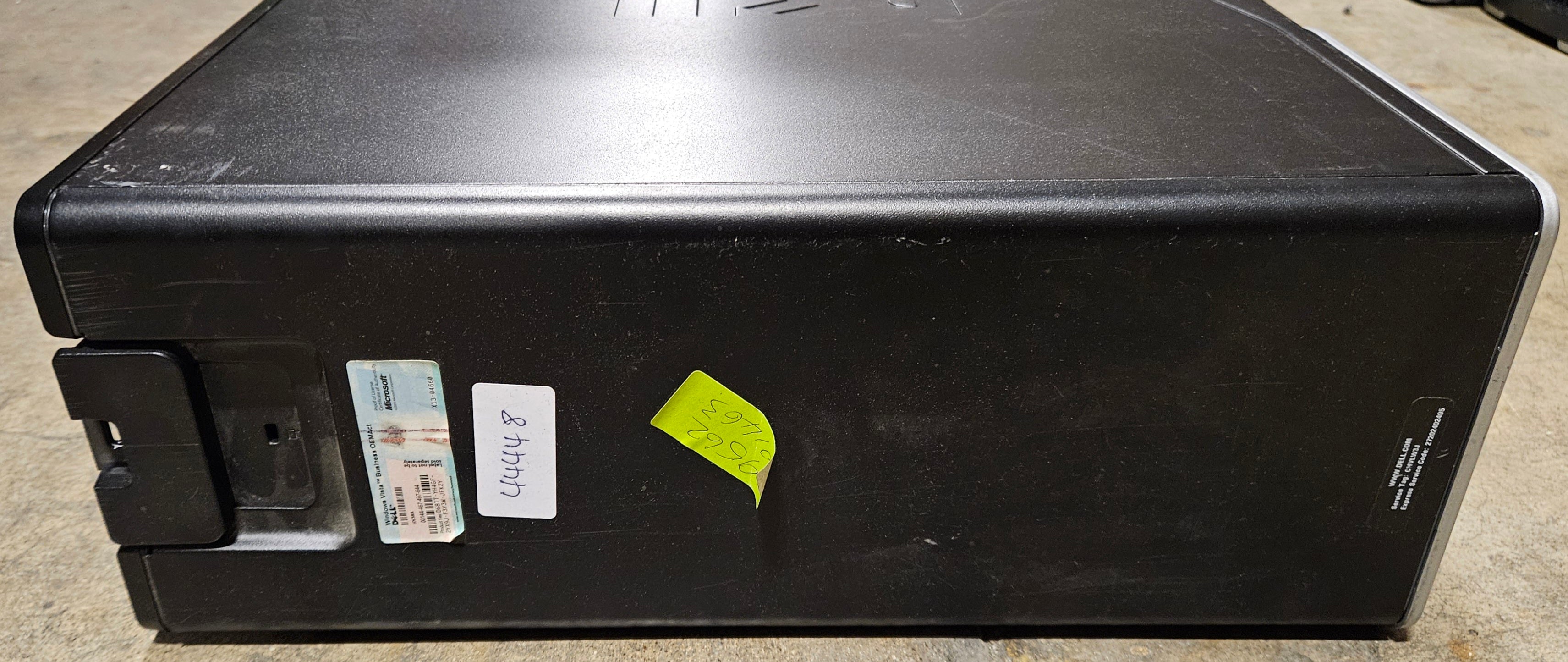 Dell Precision T3400 4GB RAM Core2Duo 3GHz NO HDD NO OS DVD Dual DVI Quadro graphics card WinVista Business COA present ( DCTA ) USED