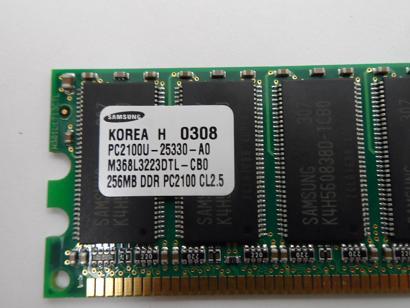 PR21548_M368L3223DTL-CB0_Samsung 256MB PC2100 DDR-266MHz 184-Pin DIMM - Image3