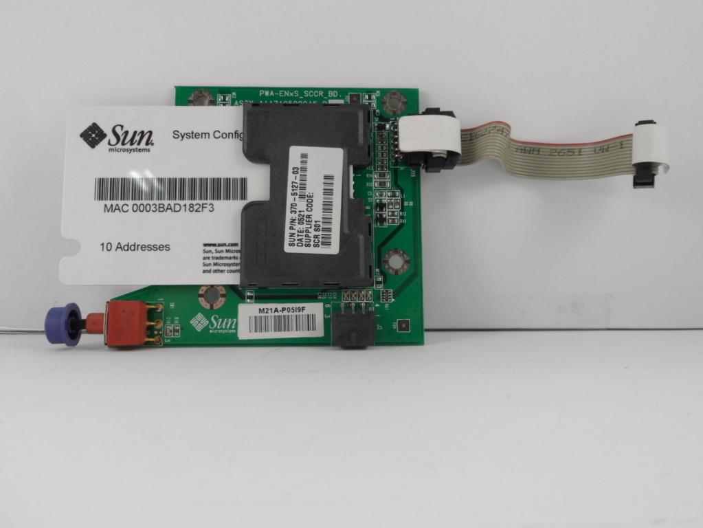 370-5127-03 - System Configuration Card Reader for V210/V240/Netra240/Netra440 - Refurbished