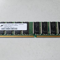 Micron HP 256MB DDR Non ECC PC-3200 400Mhz DIMM ( MT8VDDT3264AG-40BG6 326667-041 ) REF
