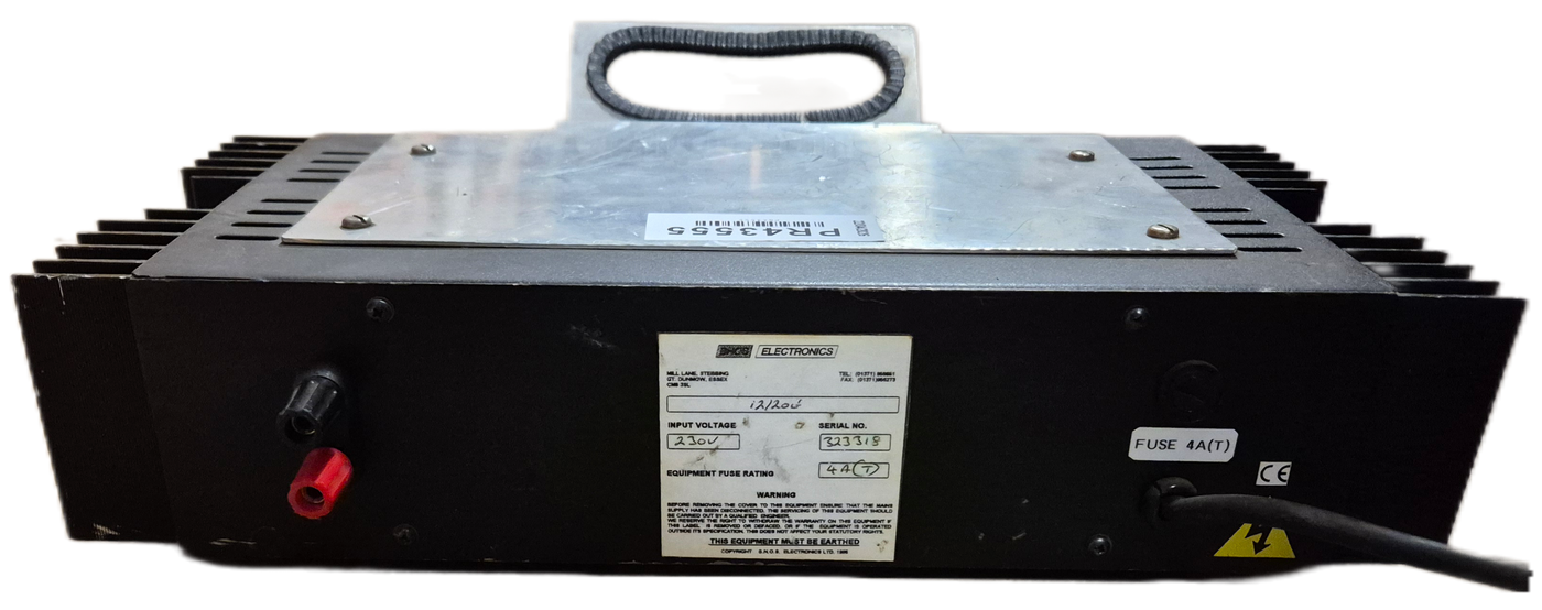 BNOS Electronics Type 12/20E 13.8VDC 20AMPS Liner Power Supply USED