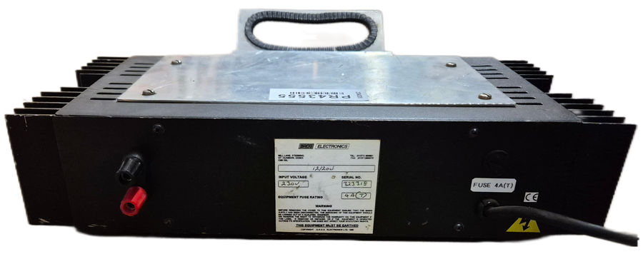 BNOS Electronics Type 12/20E 13.8VDC 20AMPS Liner Power Supply USED