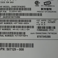 PR21173_9FT066-085_Seagate HP 72GB SAS 15Krpm 2.5in HDD - Image3