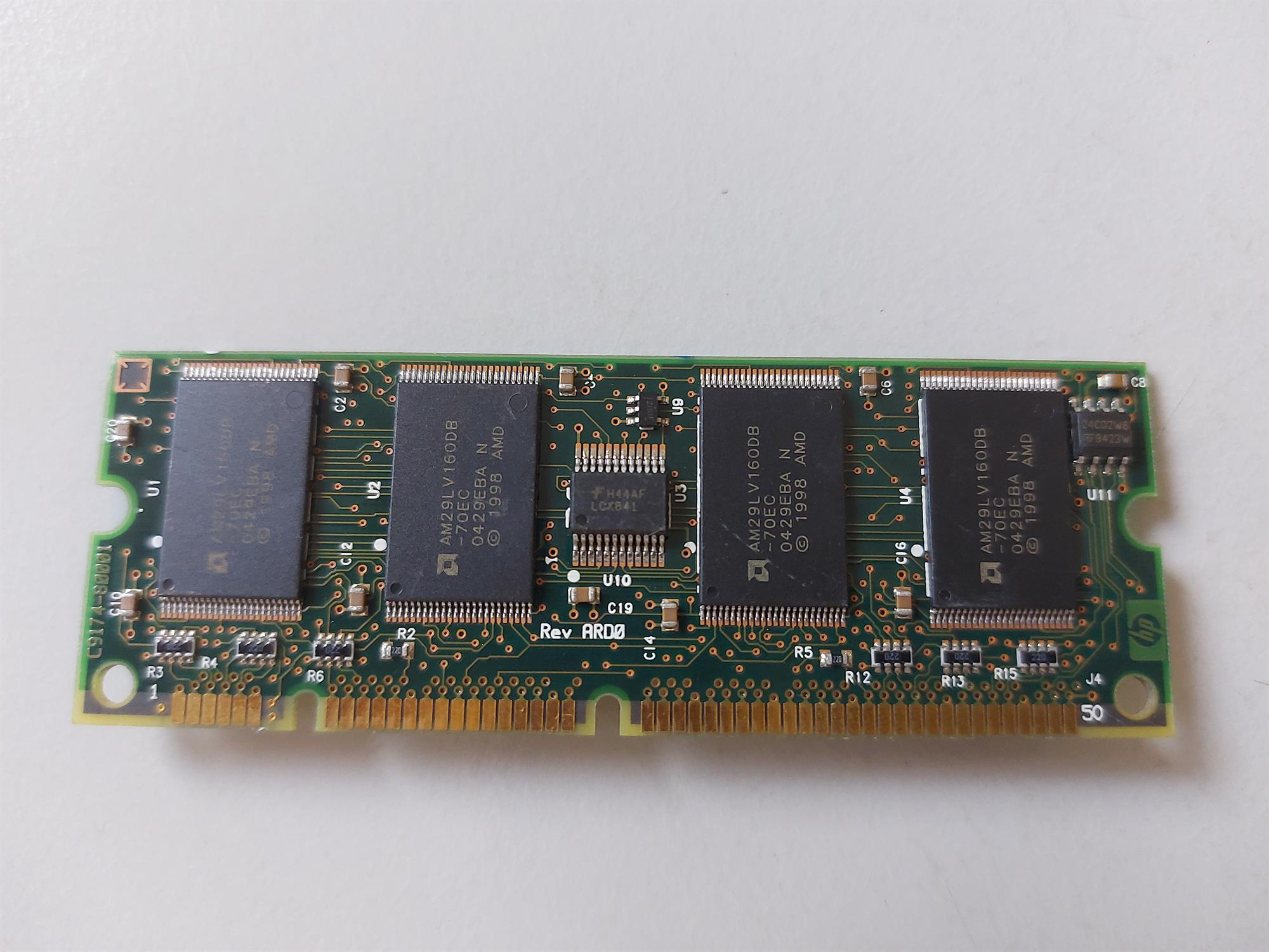 HP C9168-60001 8MB Flash Firmware Programmed DIMM Memory Module for HP LaserJet 4100/9000 Series Printers (C9168DH)