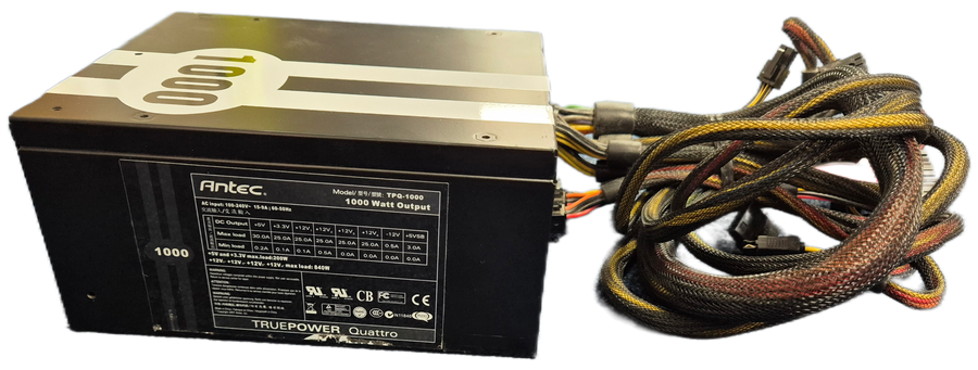 Antec 1000W Semi Modular TruePower Quattro PSU ( TPQ-1000 ) USED