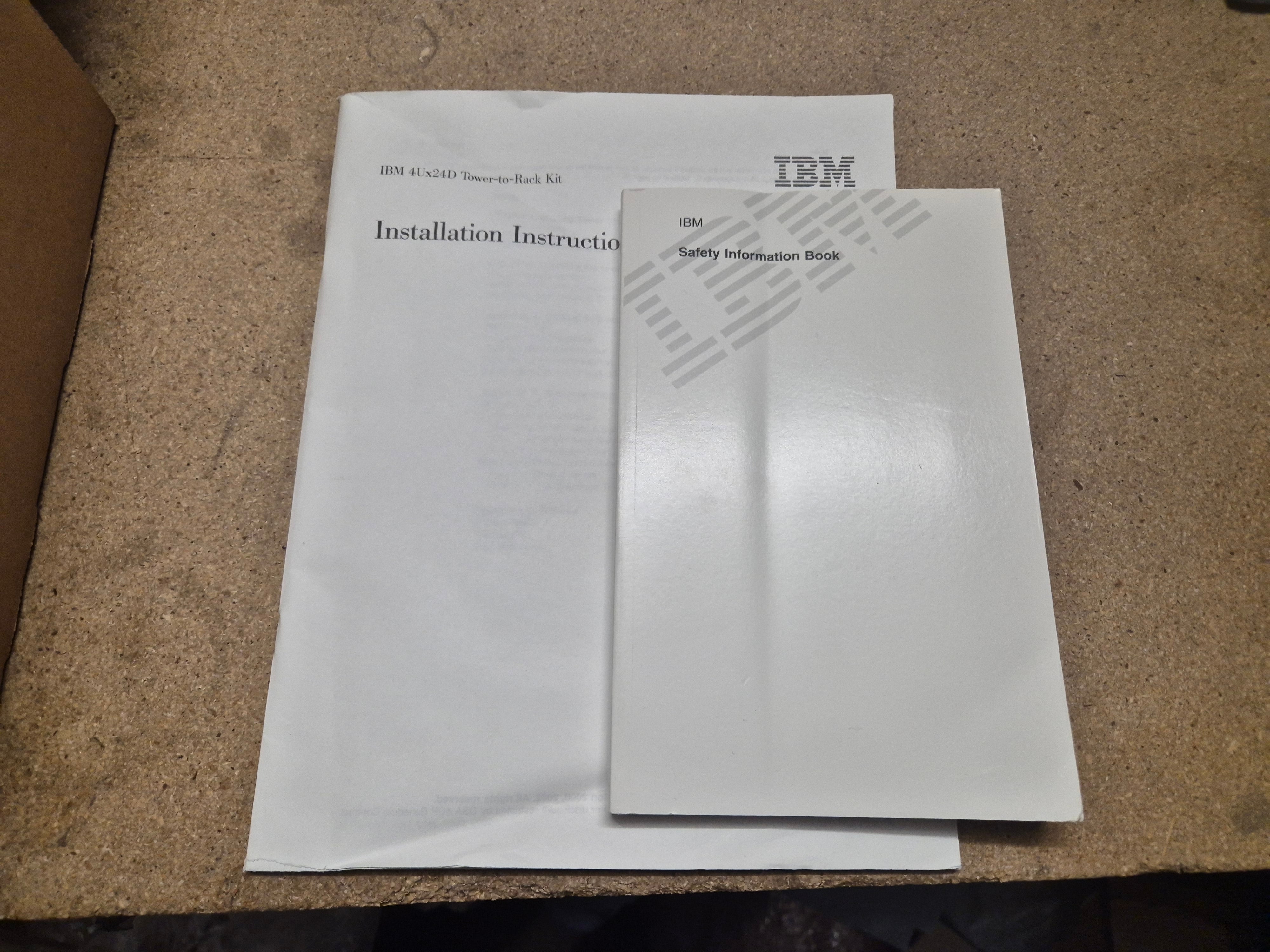 IBM 4U Extended Depth Tower to Rack Conversion Kit ( 59P4817 ) NOB