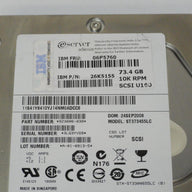 PR13356_9Z3006-039_Seagate IBM 73GB SCSI 80 Pin 15Krpm 3.5in HDD - Image3