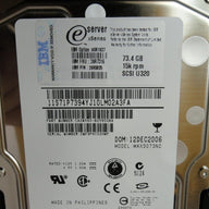 PR21621_CA06560-B25900BA_Fujitsu IBM 73.4GB SCSI 80 Pin 15Krpm 3.5in HDD - Image3