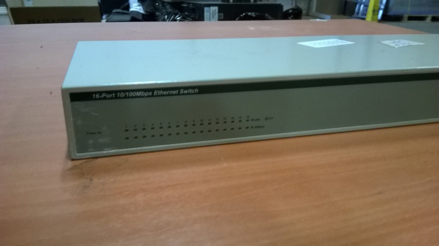 Newlink CABLE NLHUB-916M  COMPACT 16 port Ethernet Switch (NLHUB-916M)