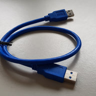 Sinforcon USB 3.0 AM - USB 3.0 AM serial connector cable (blue) (CAB00017)
