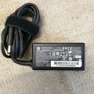 HP AC POWER ADAPTER HSTNN-DA35 IN 240V 1.4A OUT 19.5V 2.31A (696607-003 USED )