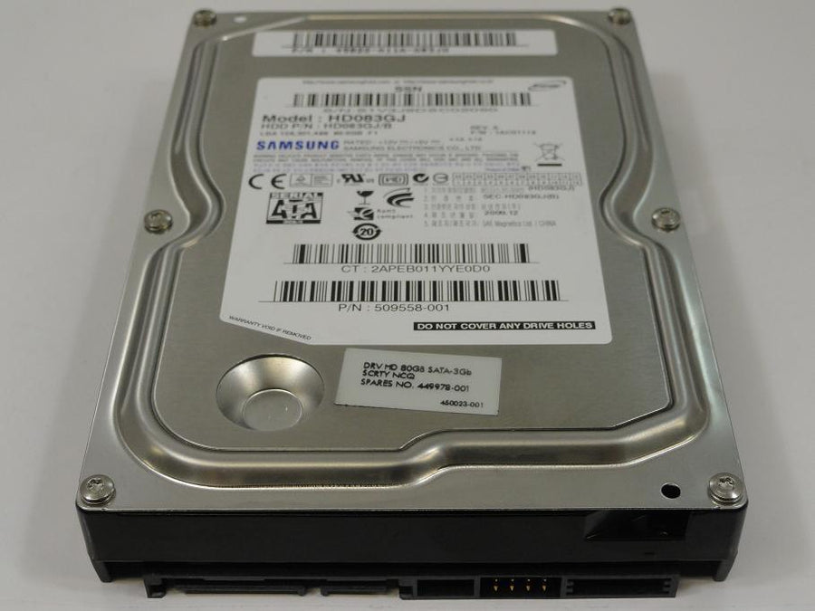 HD083GJ - HP/Samsung 80GB SATA 3.5" 7200rpm HDD - Refurbished