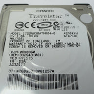 08K0860 - Hitachi HP Travelstar 30Gb IDE 4200rpm 2.5in HDD - USED