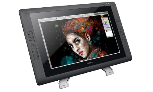 Wacom Cintiq 22HD Touch Creative Pen Display with accessories ( DTH-2200 ) NEW