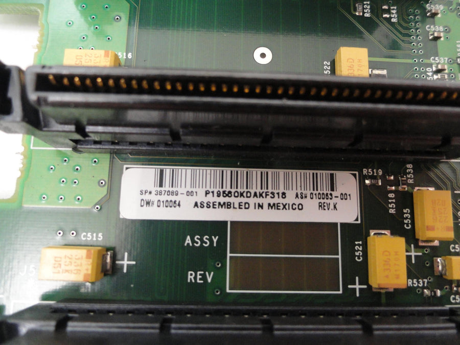 387089-001 - HP SCSI 80 LVD 6 Port Backplane - Refurbished
