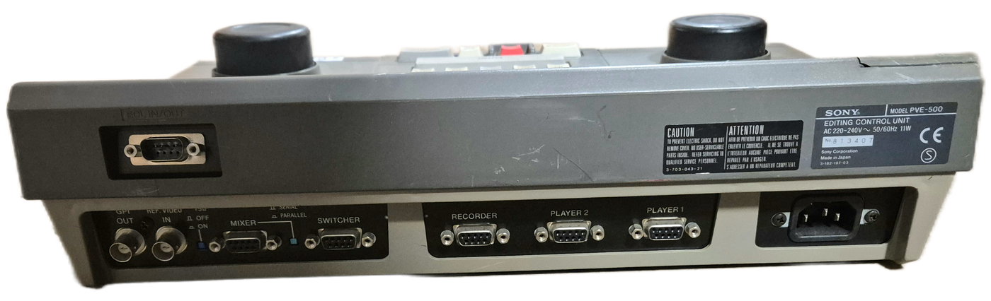 Sony Editing Control Unit ( PVE-500 ) USED