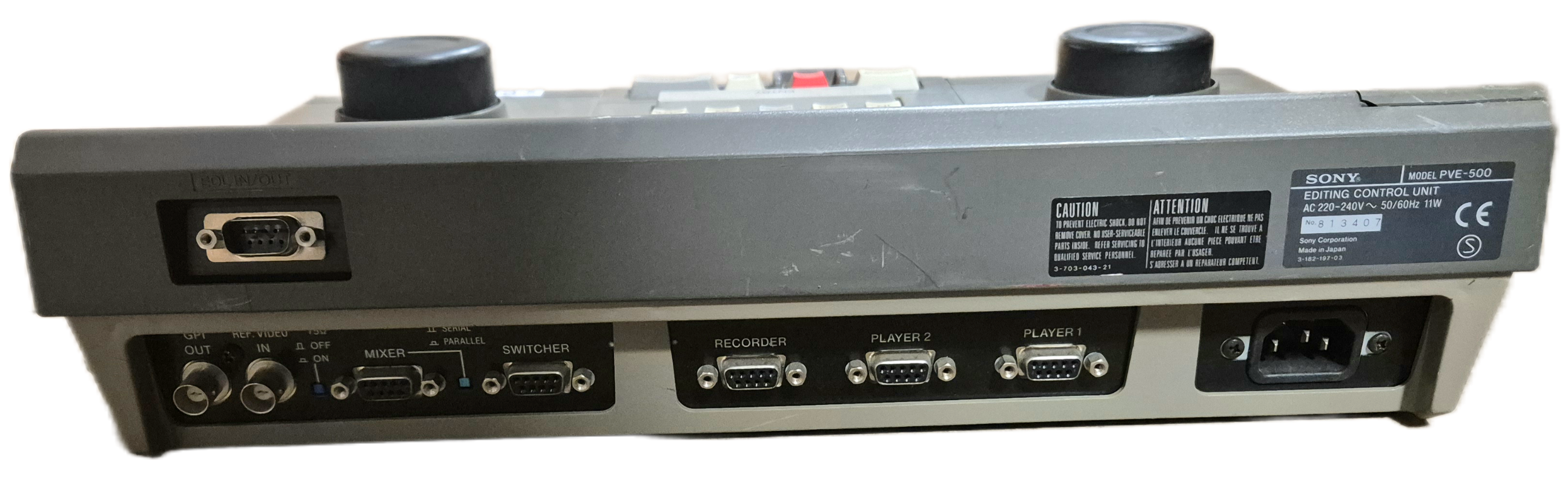 Sony Editing Control Unit ( PVE-500 ) USED