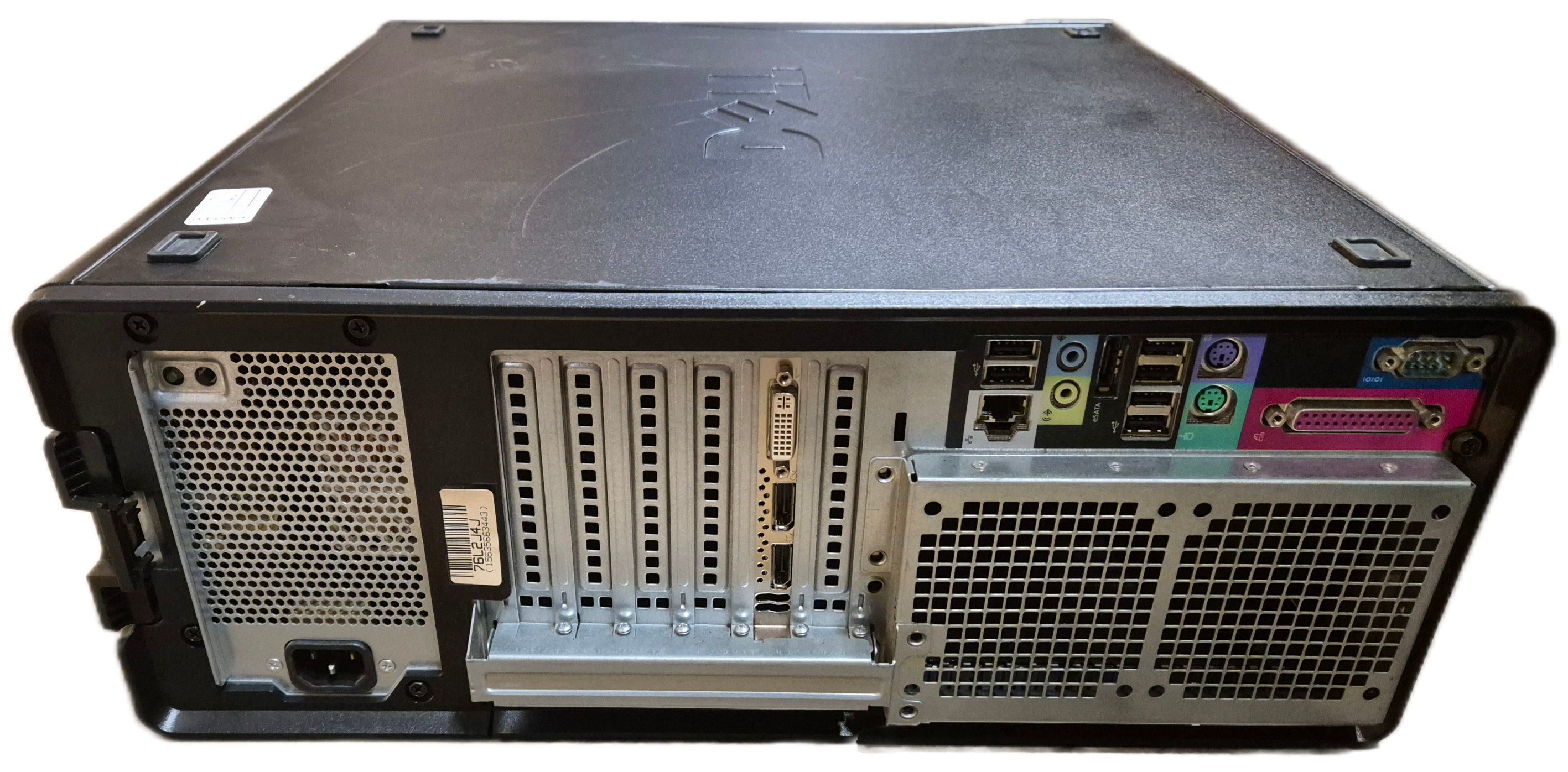 Dell Precision T5500 Xeon W5580 3.2GHz 48GB RAM NO HDD NO OS - WinVista Business COA present USED