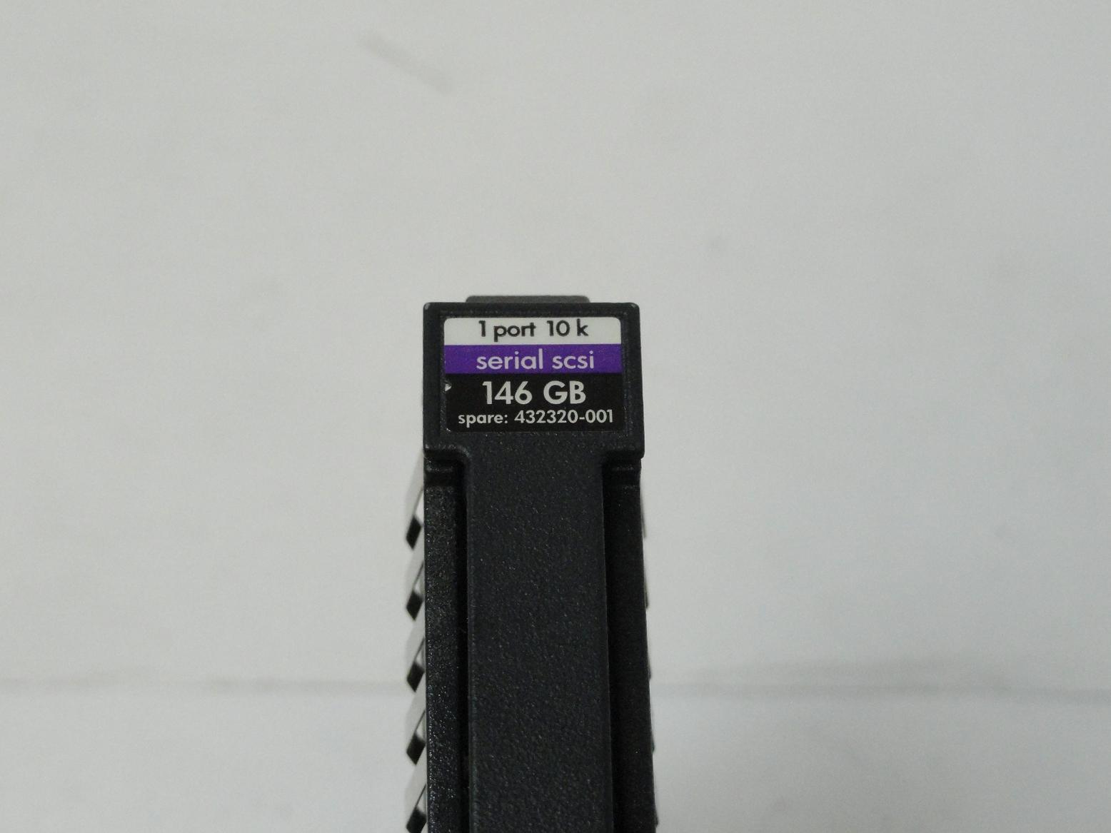 Seagate HP 146GB SAS 10Krpm 2.5in HDD in Caddy ( 9F6066-033 ST9146802SS 431954-003 DG146ABAB4 375863-011 432320-001 ) REF