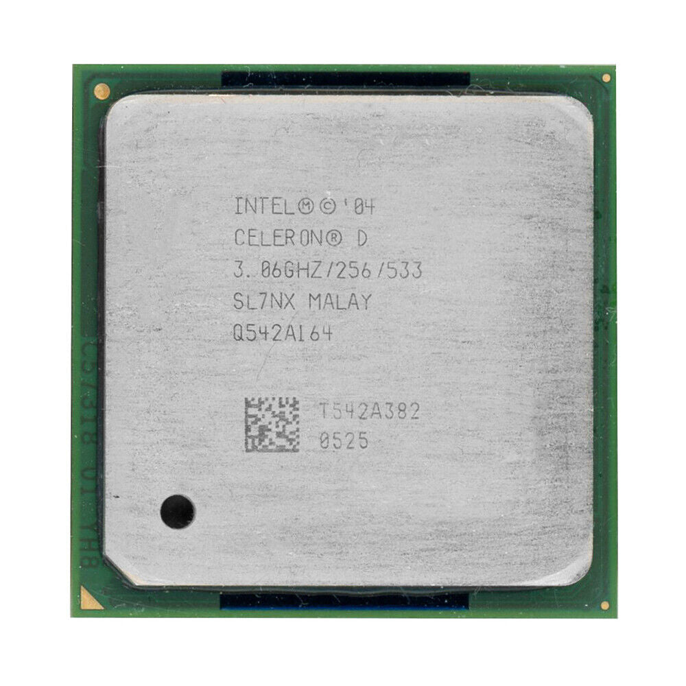Intel Celeron D 345 3.06GHz 533MHz FSB CPU ( SL7NX ) USED
