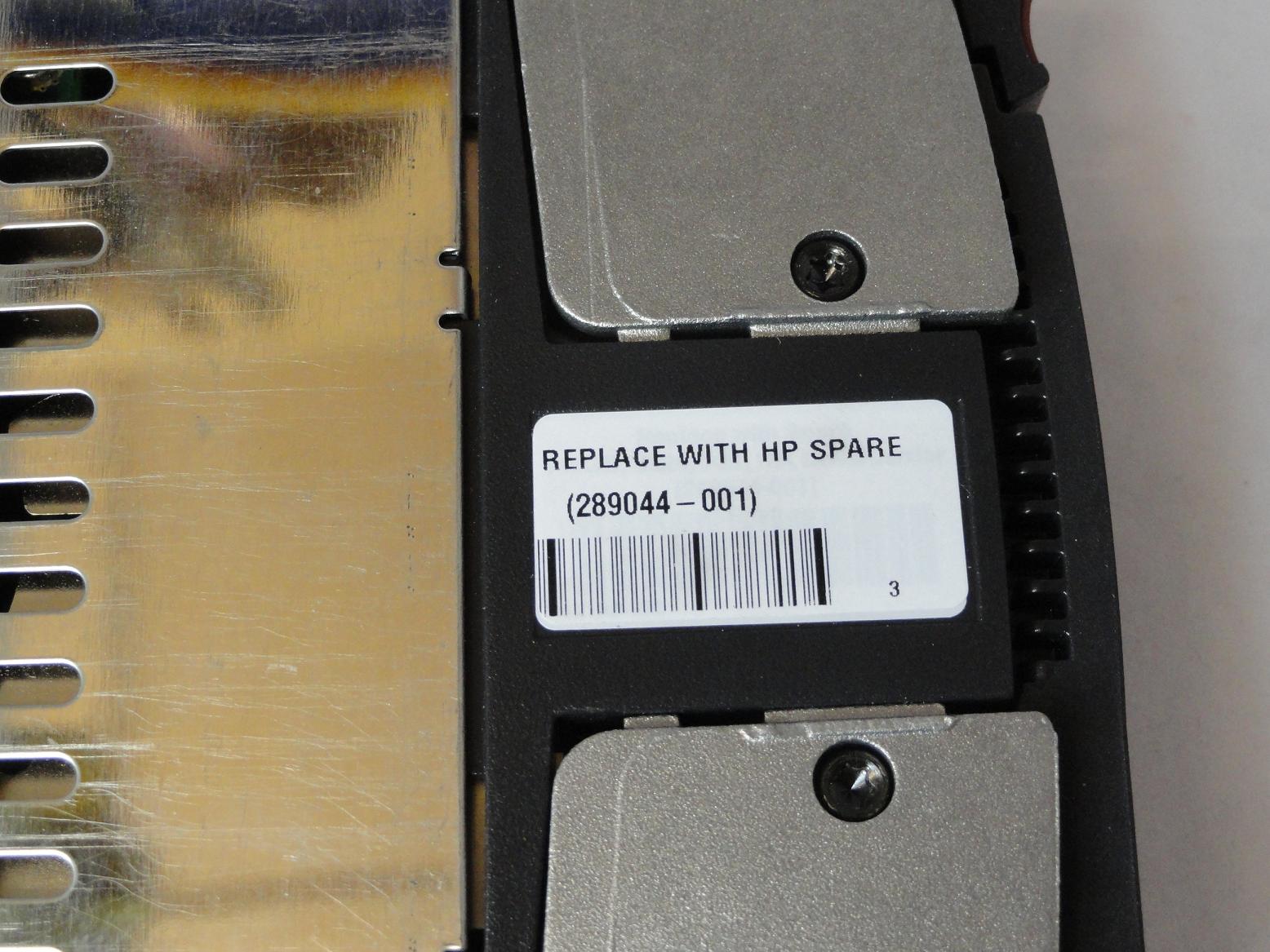 HP Maxtor 146.8GB SCSI 80 Pin 10Krpm 3.5in HDD in Caddy ( 8J147J0 356910-008 BD1468A4B5 404670-002 3R-A6399-AA 289044-001 ) USED