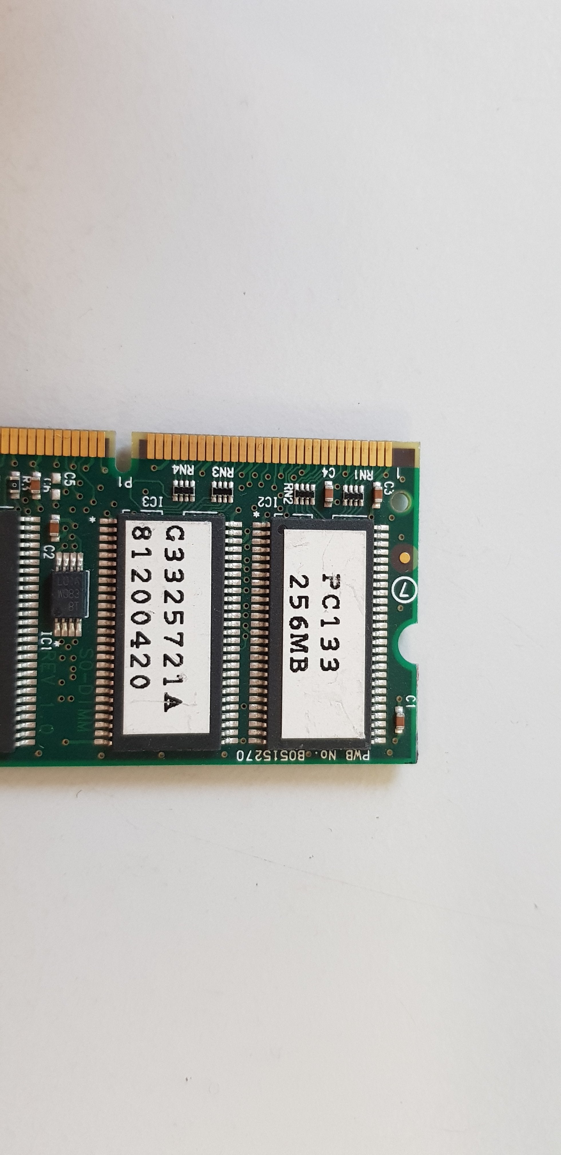 Ricoh 256MB PC133 PCB SDRAM DIMM Printer Memory Module (G3325721 A)