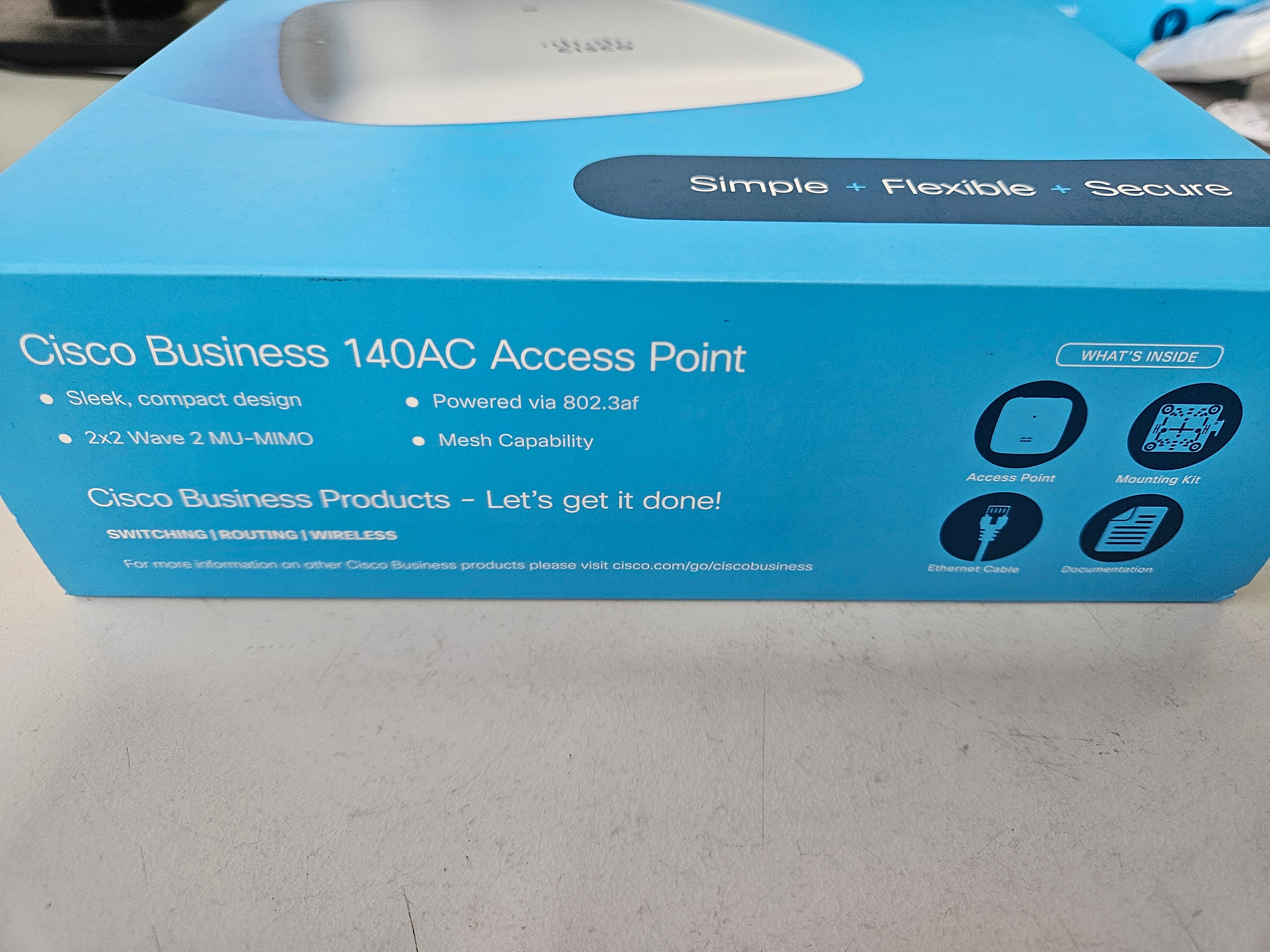 Cisco Business 140AC Access Point V01 ( CBW140AC-E ) NEW