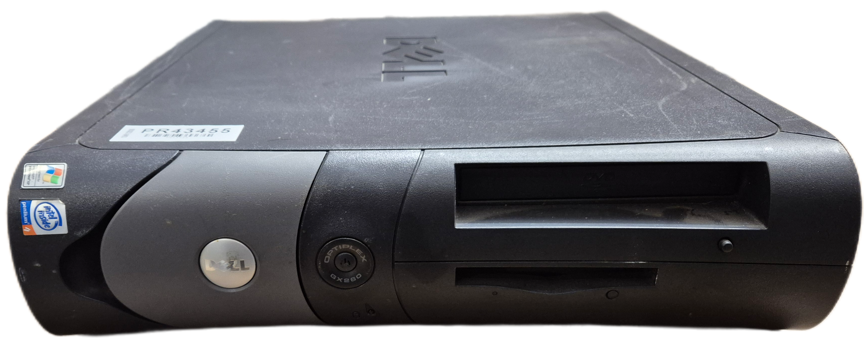 Dell Optiplex GX260 SFF P4 2.4GHz DVD 512MB RAM NO HDD NO OS Windows XP Pro COA present ( DHS ) USED