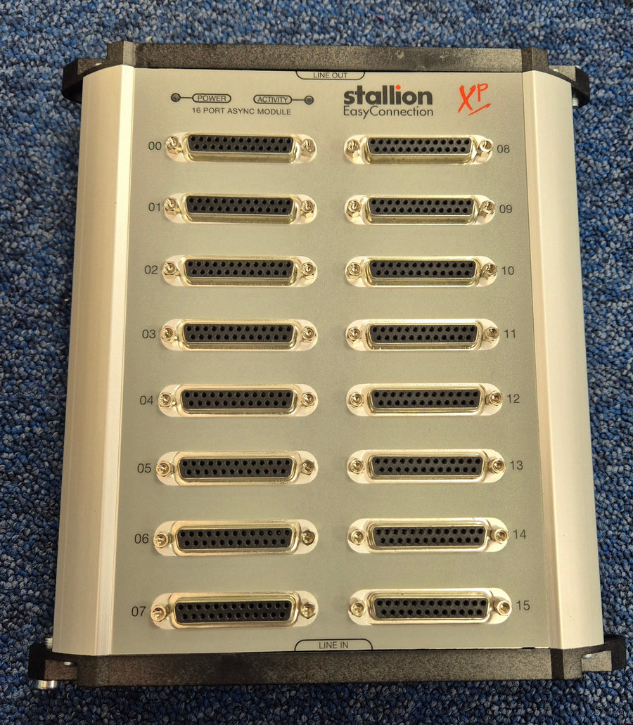 Stallion XP Easy Connection 16-Port ASYNC Panel ( 980040 ) USED