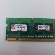 Kingston 512MB DDR2-533MHz PC2-4200 non-ECC Unbuffered 200-Pin SoDimm ( KTA-PB533/512 9905272-002 ) REF