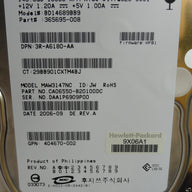 CA06550-B20100DC - Fujitsu HP 146.8GB SCSI 80 Pin 10Krpm 3.5in HDD in Caddy - Refurbished