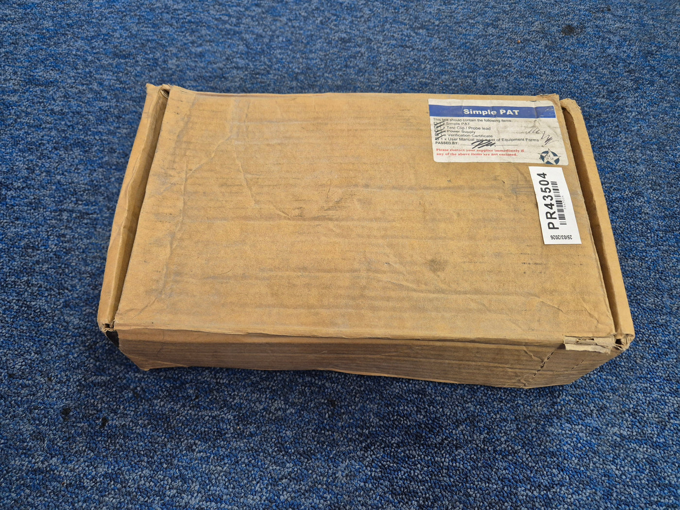 Safety Simple PAT Manual PAT Tester - Simple, Hand Held & Portable USED