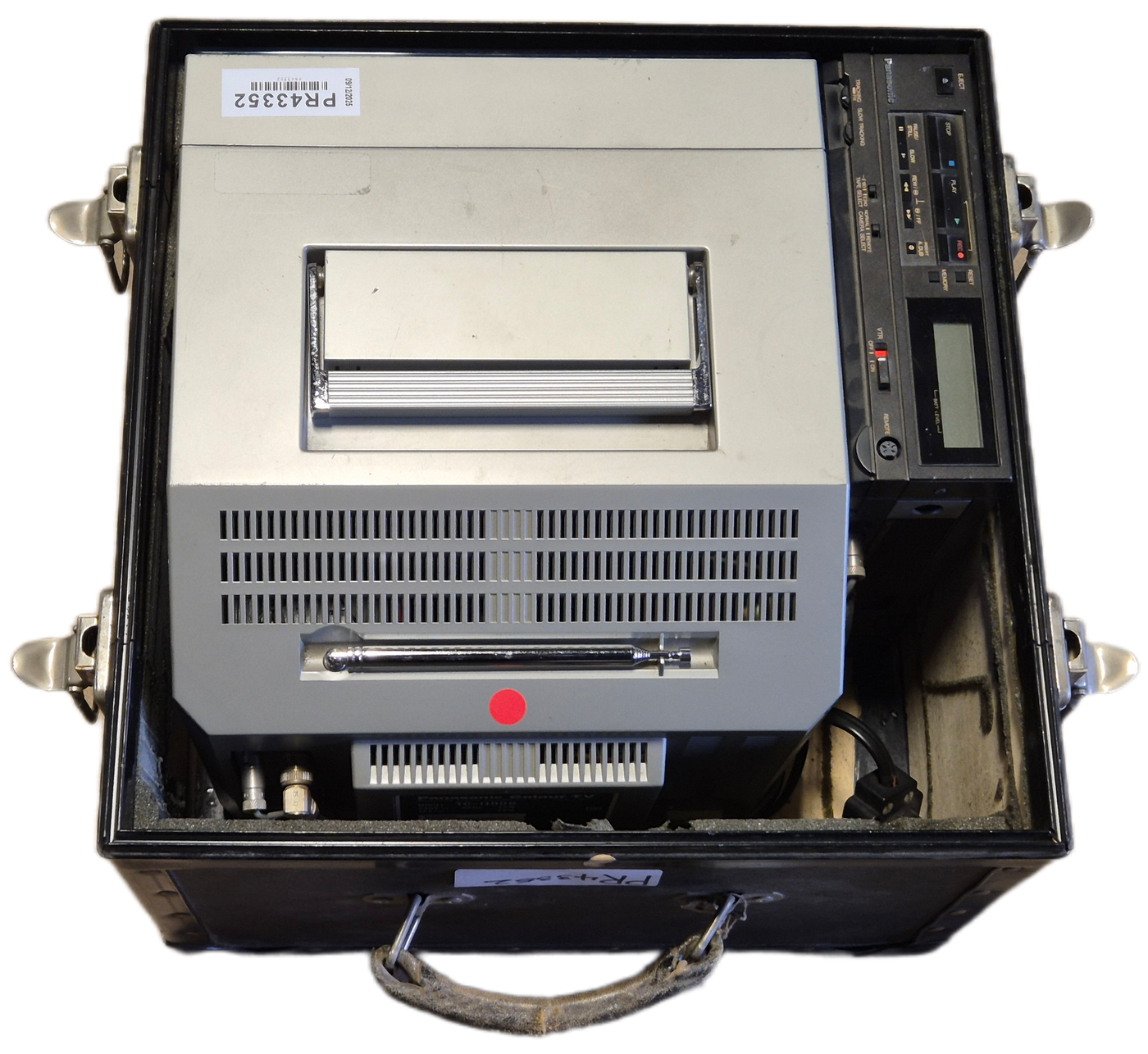 Panasonic TC-1100G Colour TV + NV-180 VHS Video Recorder ( TC-1100G ) USED