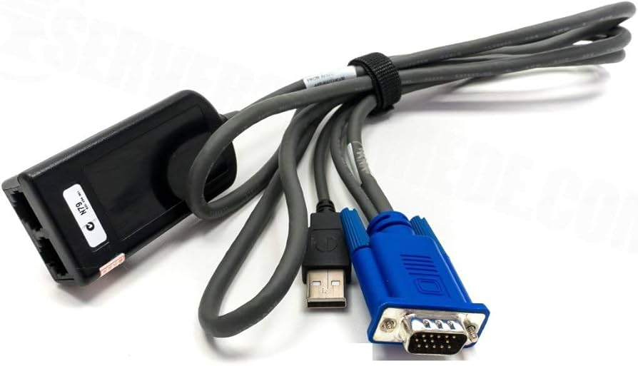 IBM 1.5m USB KVM Conversion Cable ( 39M2899 ) NEW