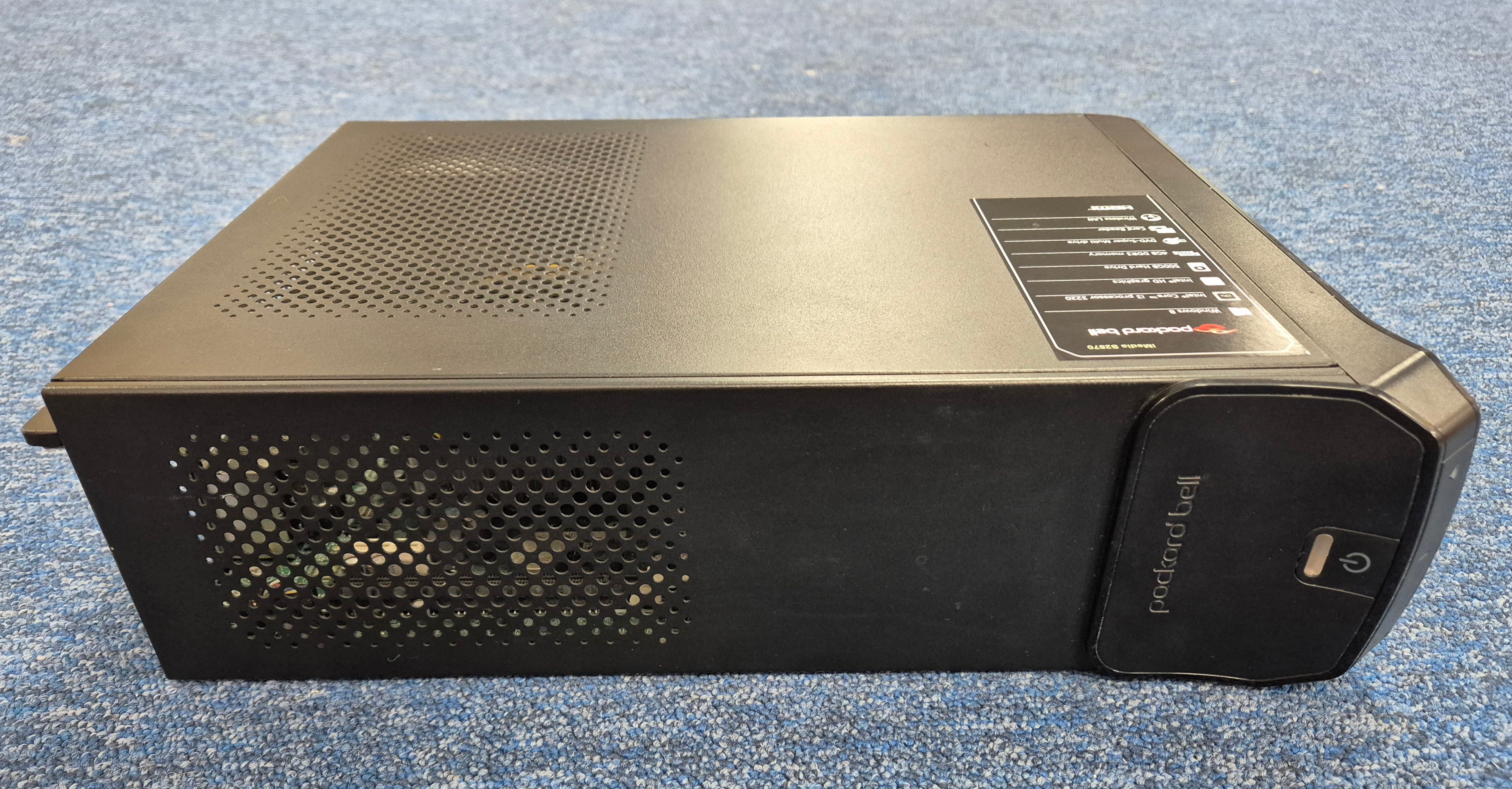 Packard Bell iMedia S2870 500GB HDD DVD 8GB RAM i3-3220 3.3GHz Win10 PC ( iMdS2870_Hc ) USED