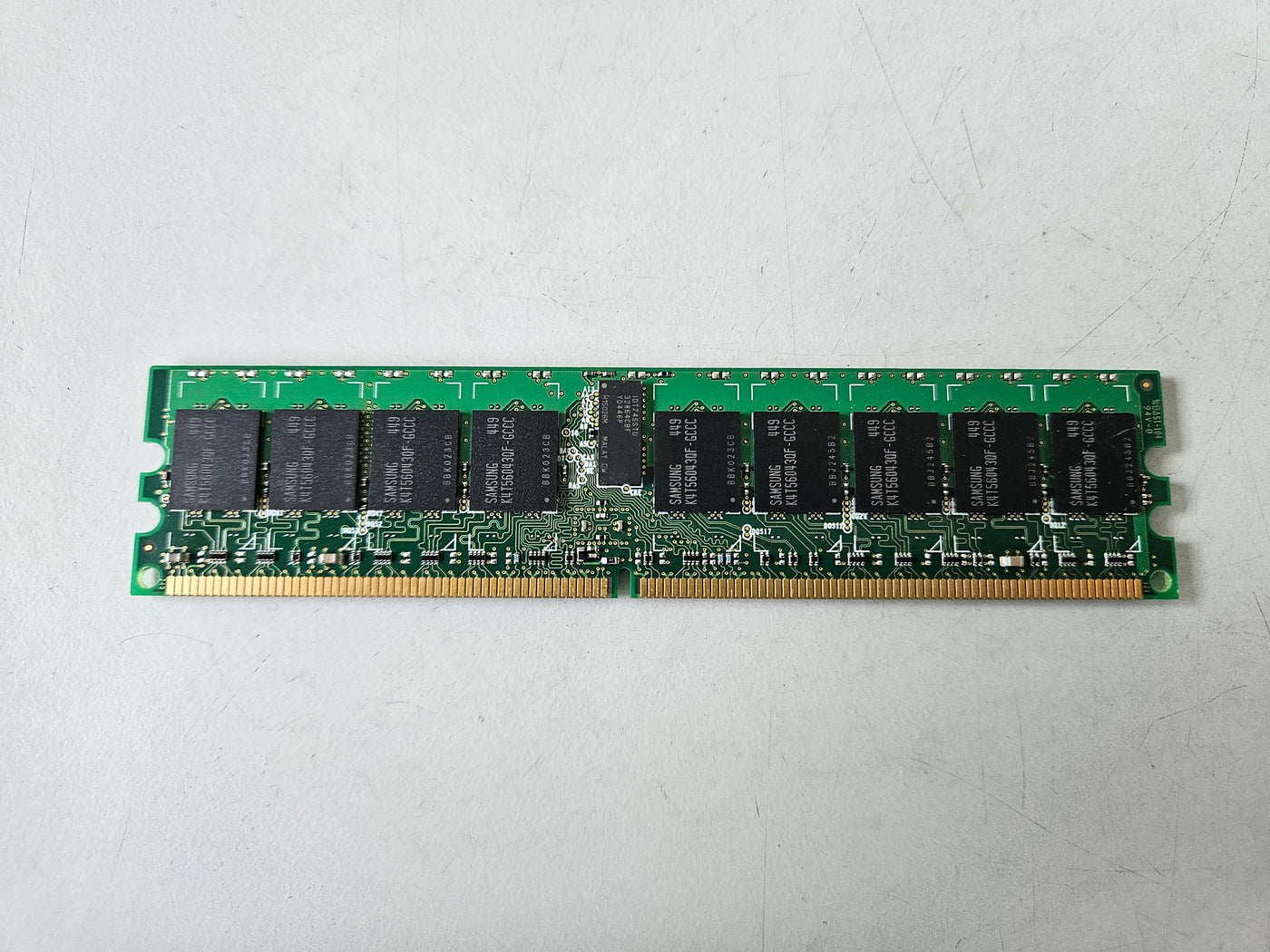 Samsung 512Mb DDR2-400 PC2-3200R CL3 ECC Reg RAM ( M393T6450FG0-CCCDS ) REF