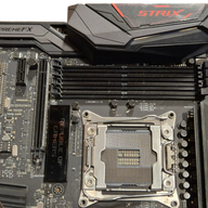 ASUS ROG STRIX X99 Gaming Motherboard LGA2011-3 DDR4 ATX - NO PCIEx4 connector USED
