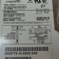 9N7006-032 - Seagate Sun 36GB SCSI 80 Pin 10Krpm 3.5in Cheetah HDD - Refurbished