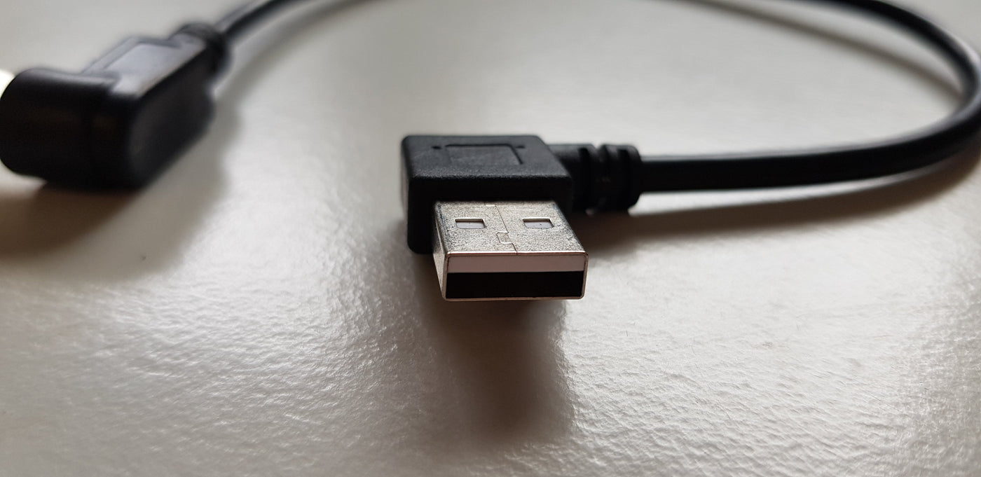 Sinforcon USB 2.0 AM - USB 2.0 BM angled serial connector cable (CAB00015)