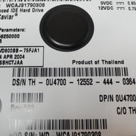 PR18737_WD800BB-75FJA1_Western Digital Dell 80Gb IDE 7200 3.5in HDD - Image2