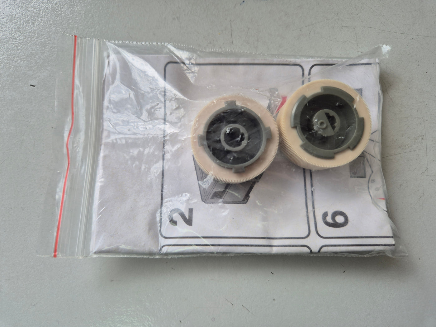 Lexmark Paper Feed Pick Up Rollers 2Pack ( 40X4308 ) NEW