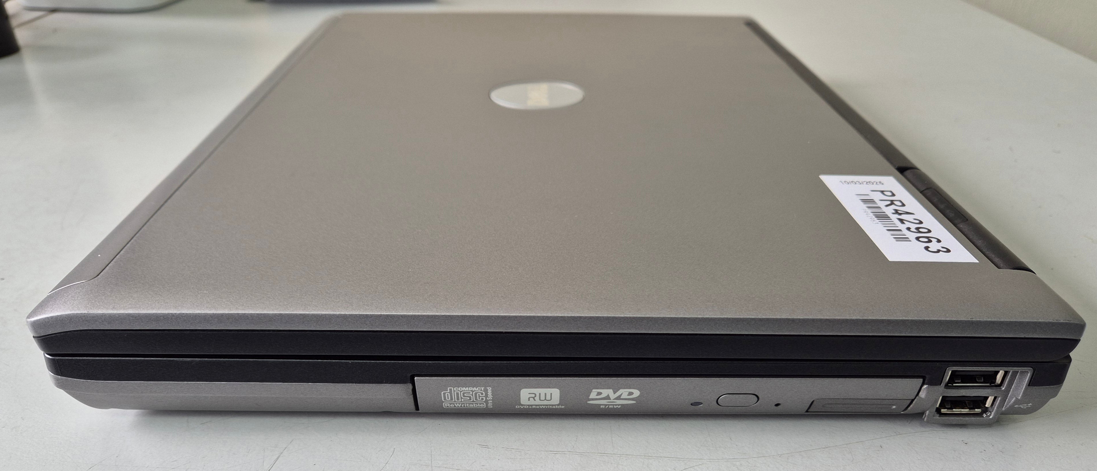 Dell Latitude D830 Core 2 Duo 2.2GHz 4GB RAM DVD NO HDD NO OS 15.4" BATTERY NOT HOLDING CHARGE ( PP04X ) USED