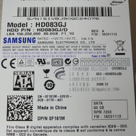 PR23523_HD083GJ/D_Samsung Dell 80GB SATA 7200rpm 3.5in HDD - Image2