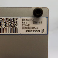 Ericsson BOE 602 14/1 DXU-21A Unit ( BOE 602 14/1 R16B DXU-21A RBS2206 R16B ) USED