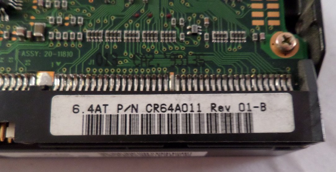 MC2958_CR64A011_Quantum 6.4Gb IDE 5400rpm 3.5in HDD - Image3