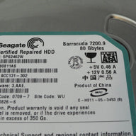 PR20022_9CC131-302_Seagate 80GB SATA 7200rpm 3.5in Certified Repair - Image2