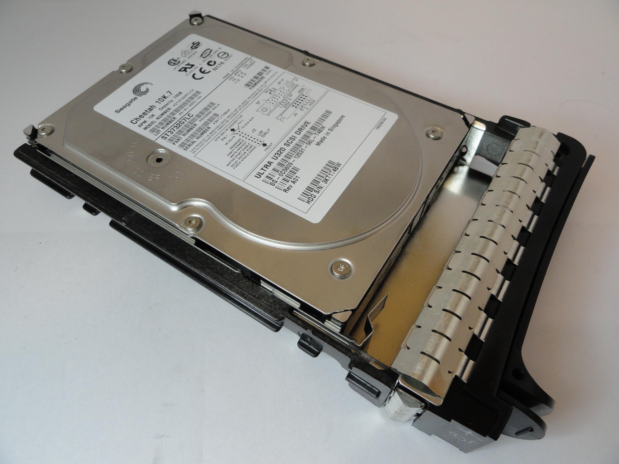 PR21064_9X3006-041_Seagate Dell 73GB SCSI 80 Pin 10Krpm 3.5in HDD - Image3
