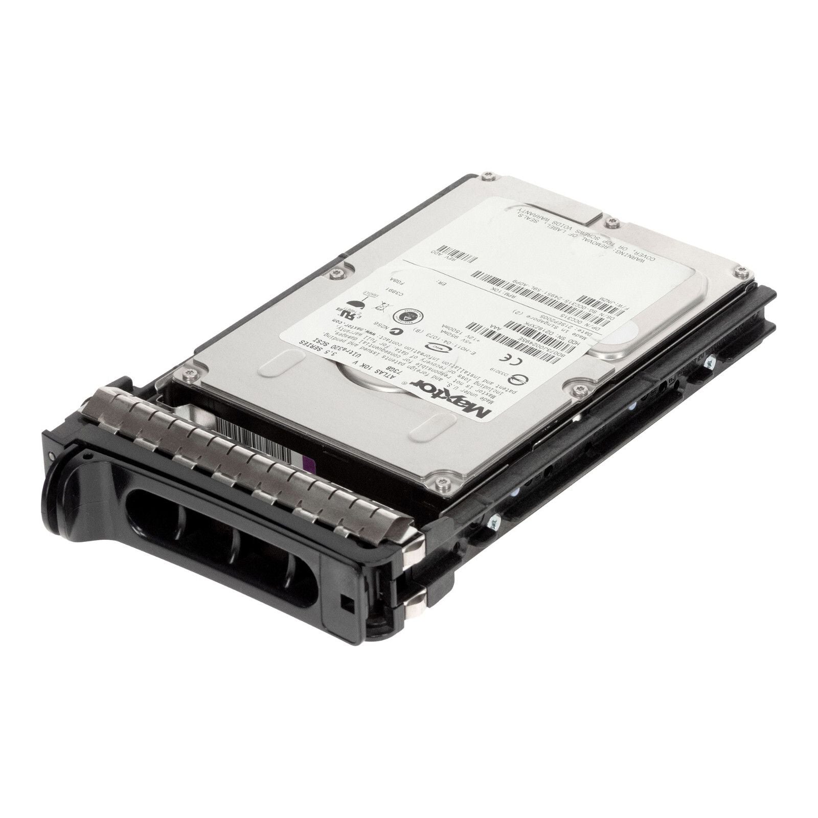 HP Maxtor 72.8GB SCSI 80 Pin 10Krpm 3.5in HDD in Caddy ( 8D073J0 356910-001 BD07287B4C 271837-004 3R-A5092-AA 289042-001 ) USED