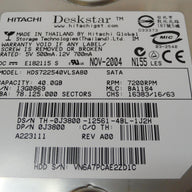 PR20218_13G0869_Hitachi Dell 40GB SATA 7200rpm 3.5in HDD - Image3